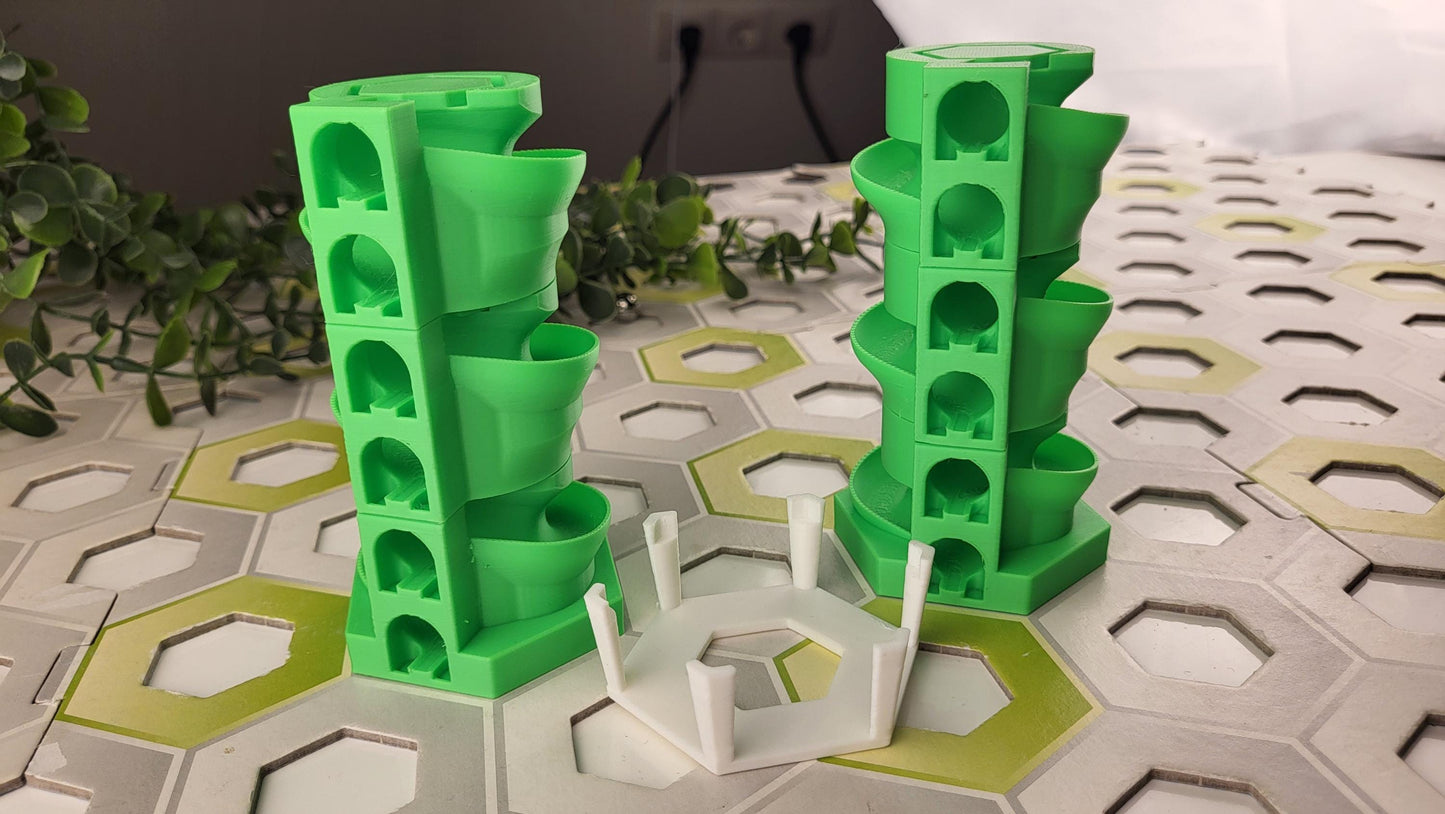 Gravitrax kompatible Türme, 3D-gedruckte Teile