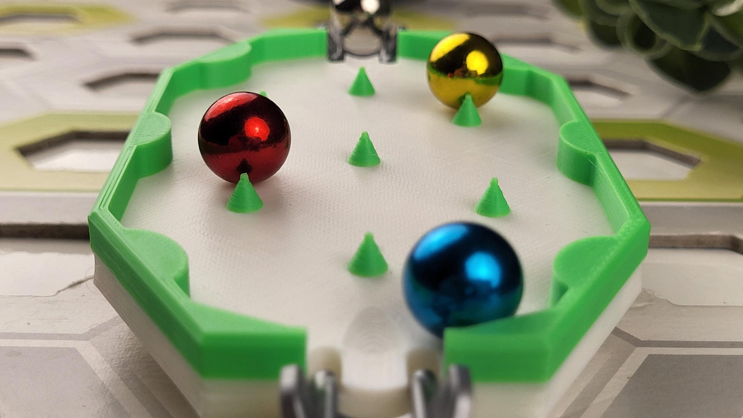Gravitrax kompatibler Flipper, 3D-gedruckte Teile