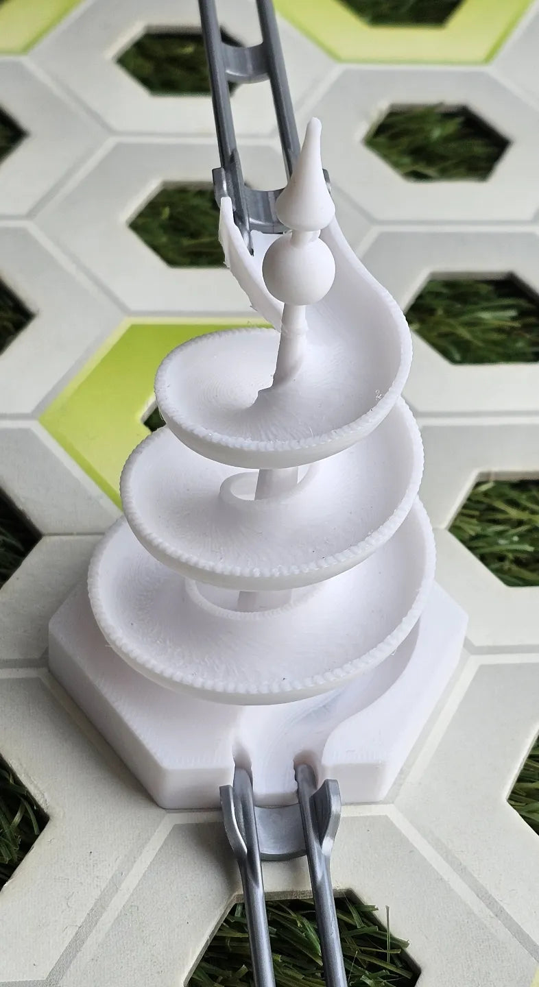 Weihnachtsbaum | GraviTrax-kompatibel | Helix-Rutsche | Kugelbahn Spielzeug Weihnachtsgeschenk Murmelbahn Baukasten Kinder