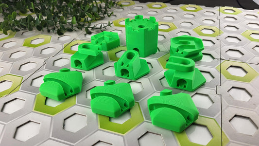 Gravitrax kompatibles 9-tlg. Set, 3D-gedruckte Teile