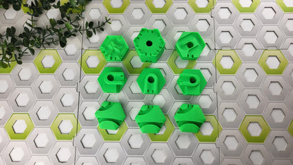 Gravitrax kompatibles 9-tlg. Set, 3D-gedruckte Teile