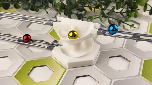 Gravitrax kompatible Rutsche, 3D-gedruckte Teile